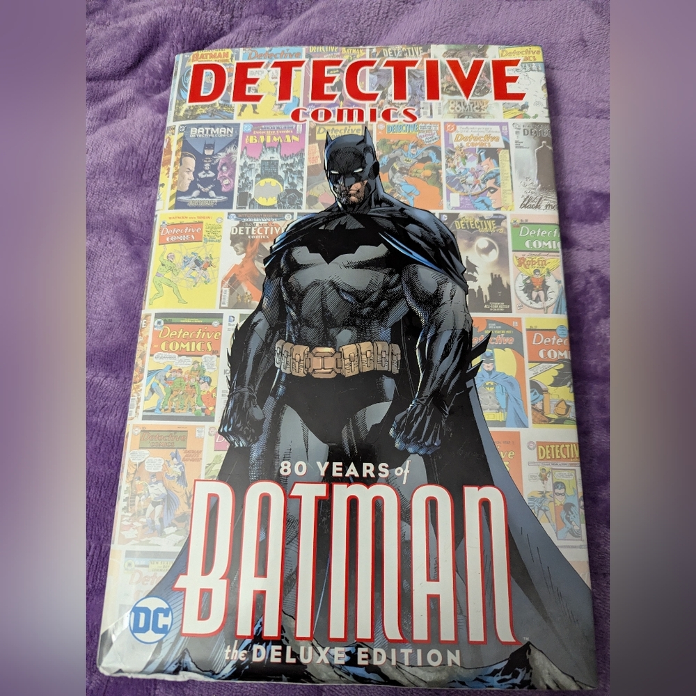 80 Years Of Batman DC Comics Collection Hardcover Book EUC